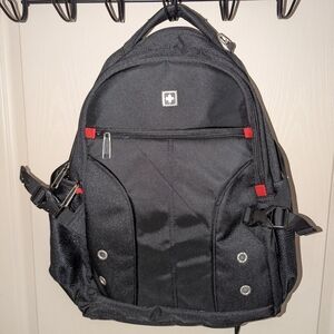 Black Backpack With Laptop Compartment